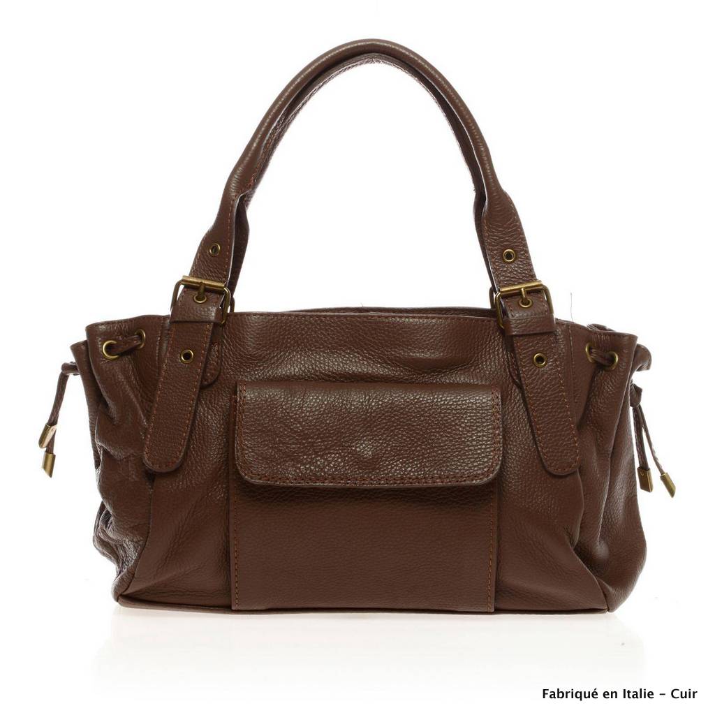 Sac à main cuir Agate - Valencia Paris