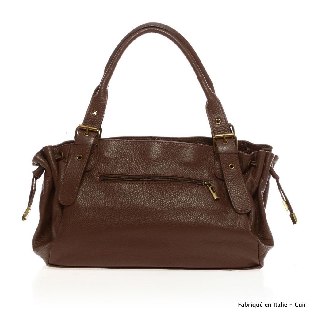 Sac à main cuir Agate - Valencia Paris