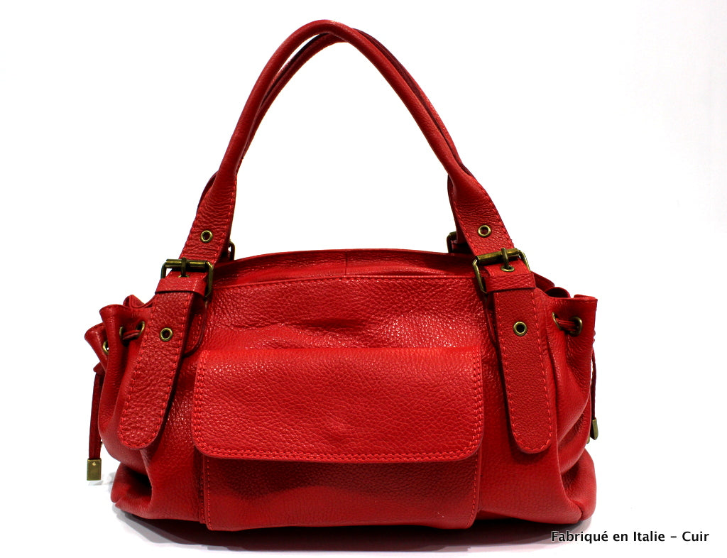 Sac à main cuir Agate - Valencia Paris