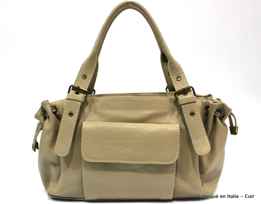 Sac à main cuir Agate - Valencia Paris