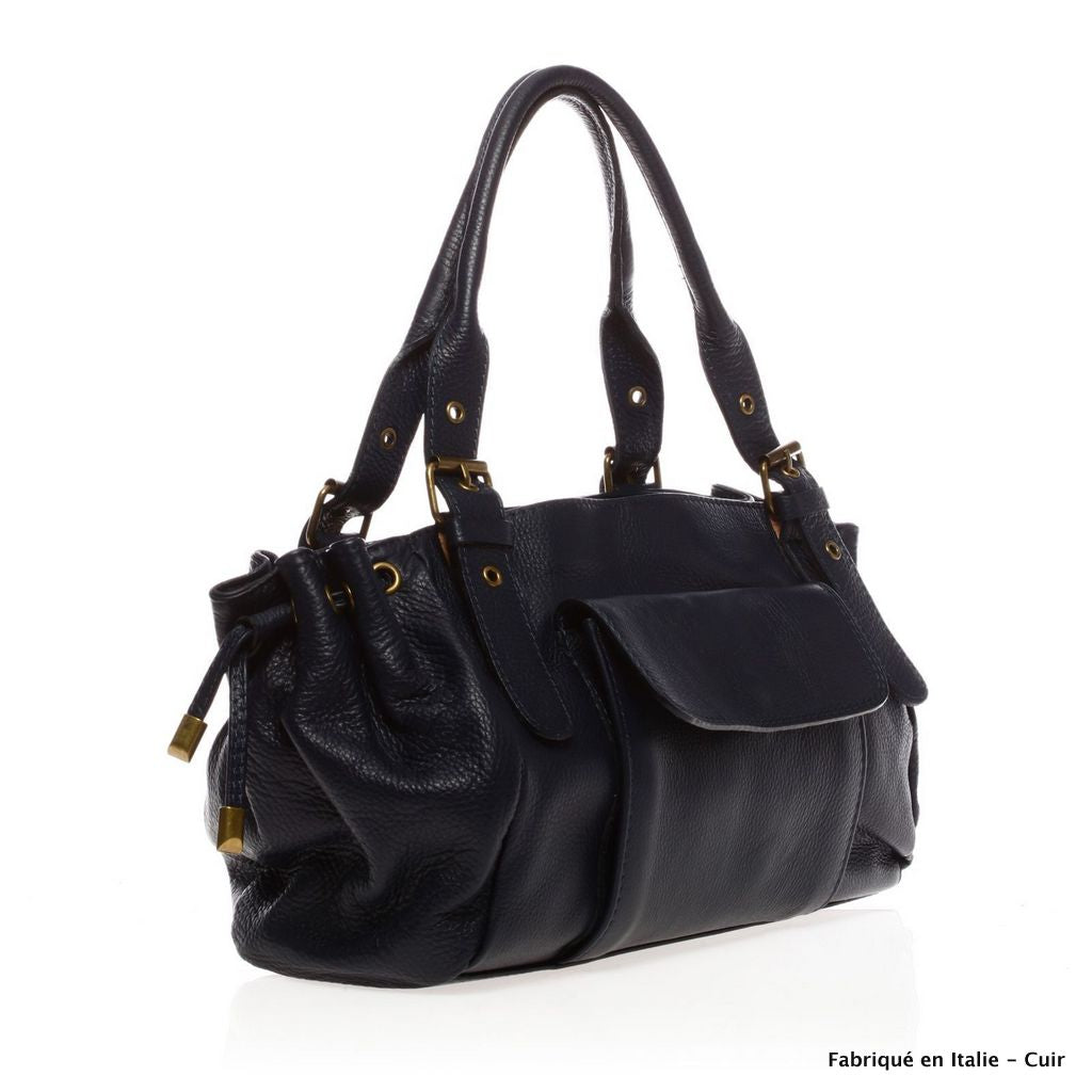 Sac à main cuir Agate - Valencia Paris