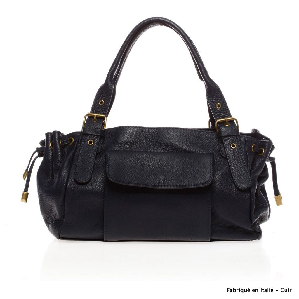 Sac à main cuir Agate - Valencia Paris