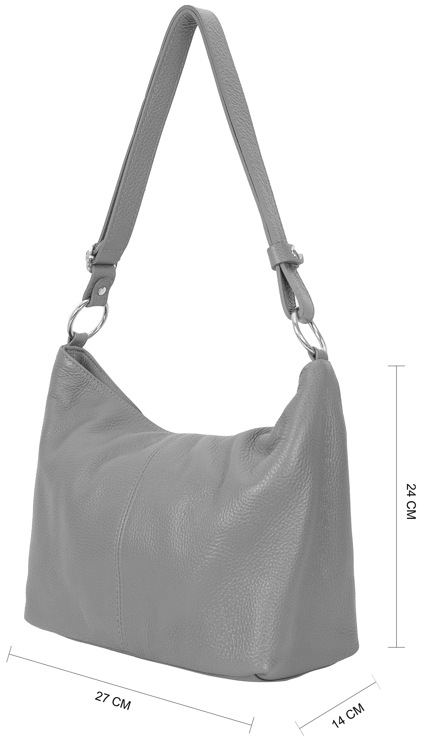 Sac bandoulière cuir femme Angeline - Valencia Paris