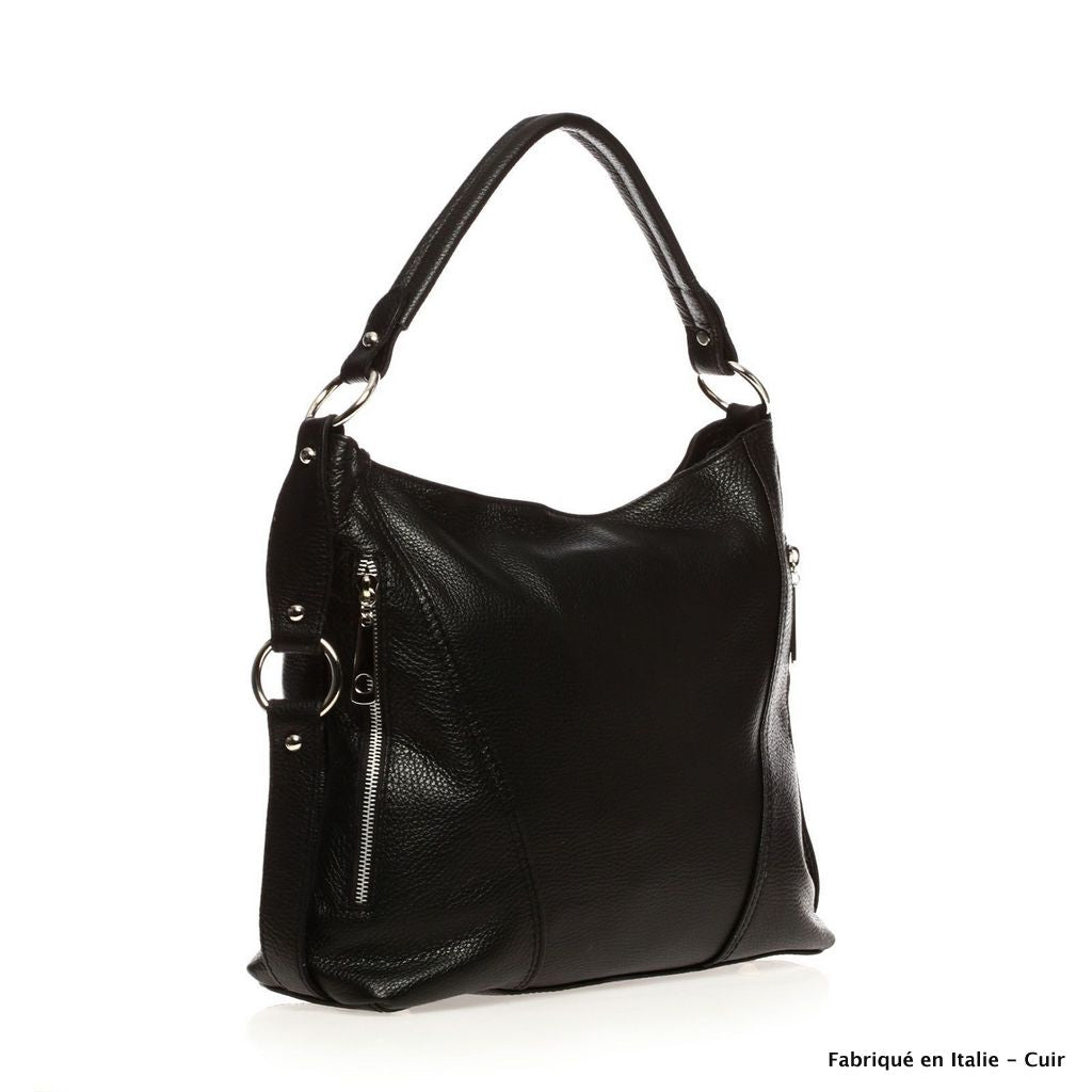 Sac porté épaule en cuir Ariane - Valencia Paris