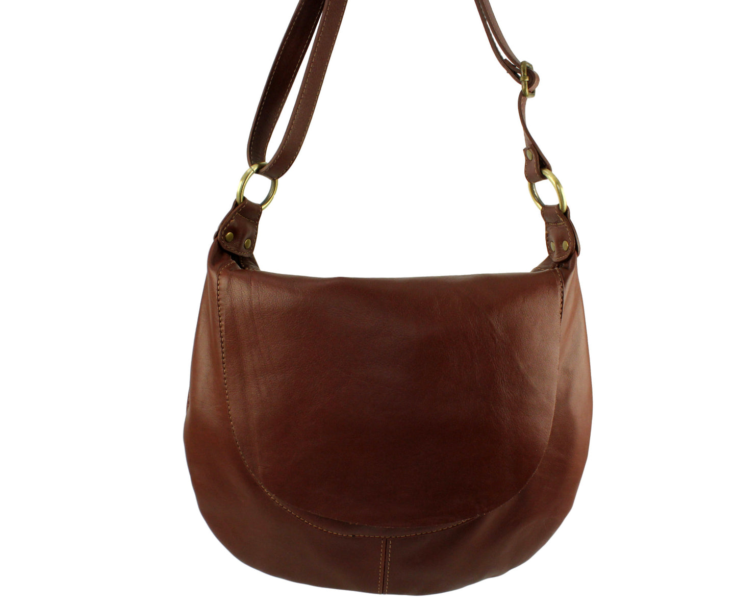 Sac bandoulière en cuir souple Axelle - Valencia Paris