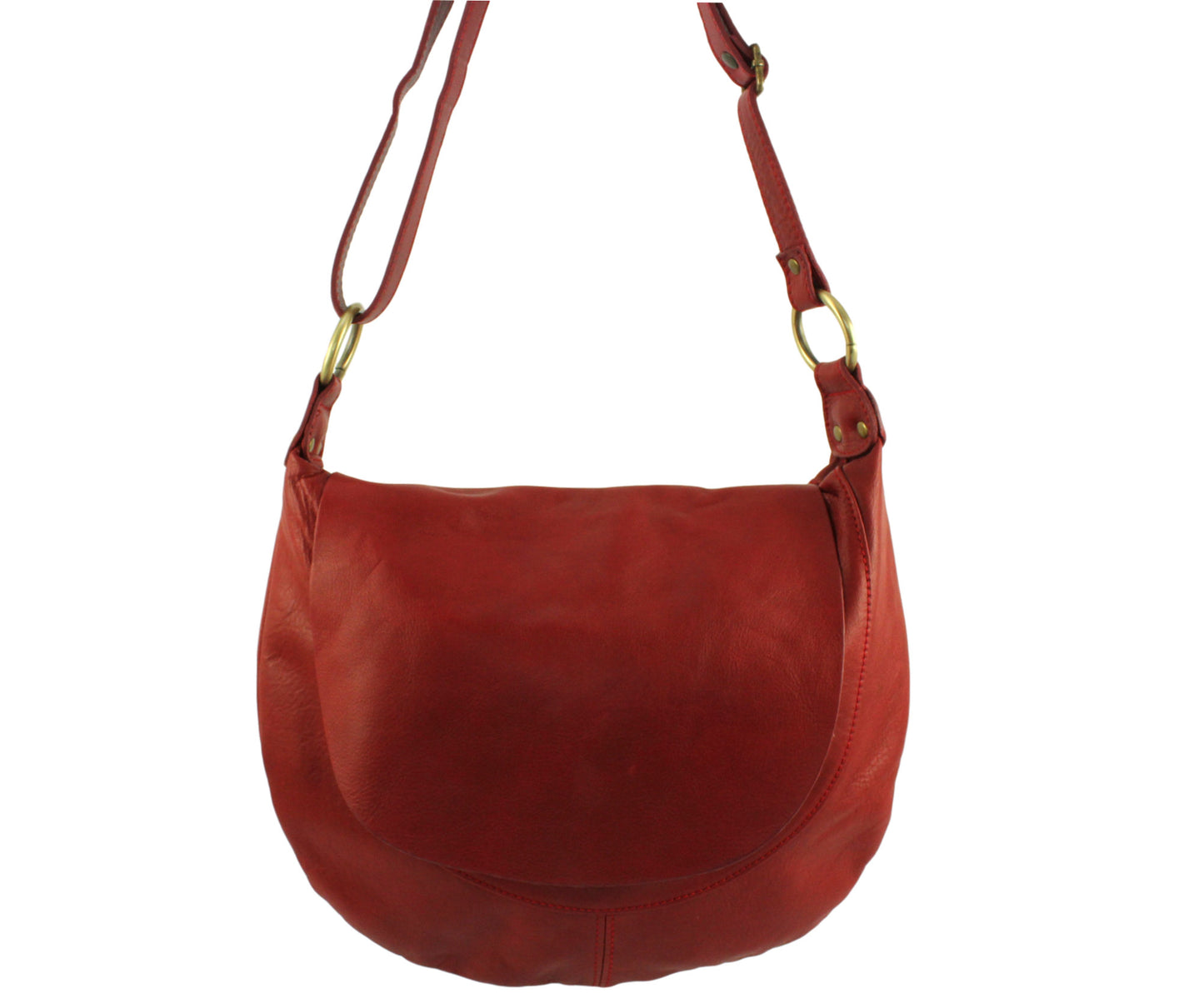 Sac bandoulière en cuir souple Axelle - Valencia Paris