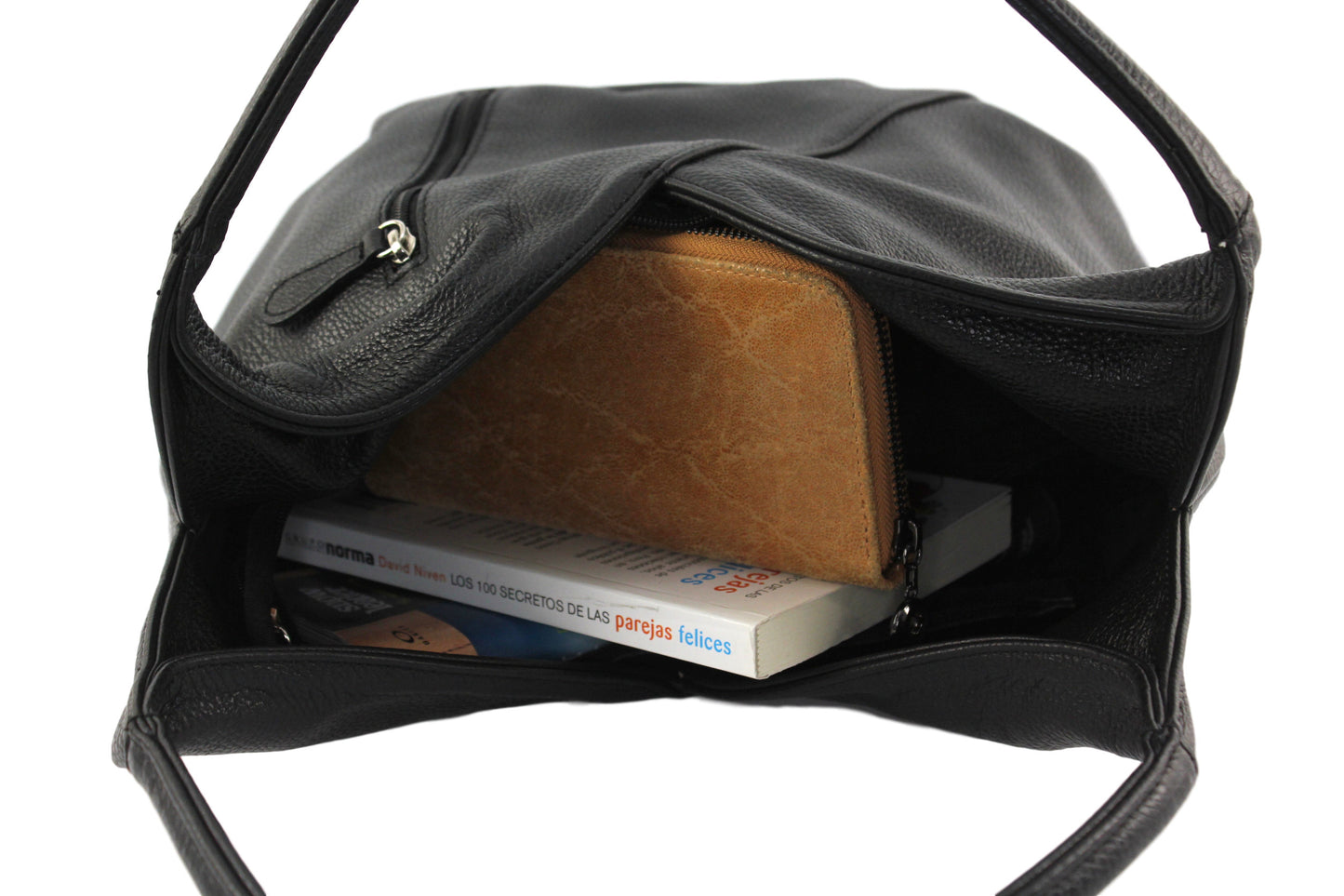 Sac porté épaule en cuir Brigitte - Valencia Paris