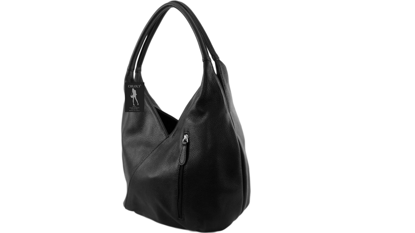 Sac porté épaule en cuir Brigitte - Valencia Paris