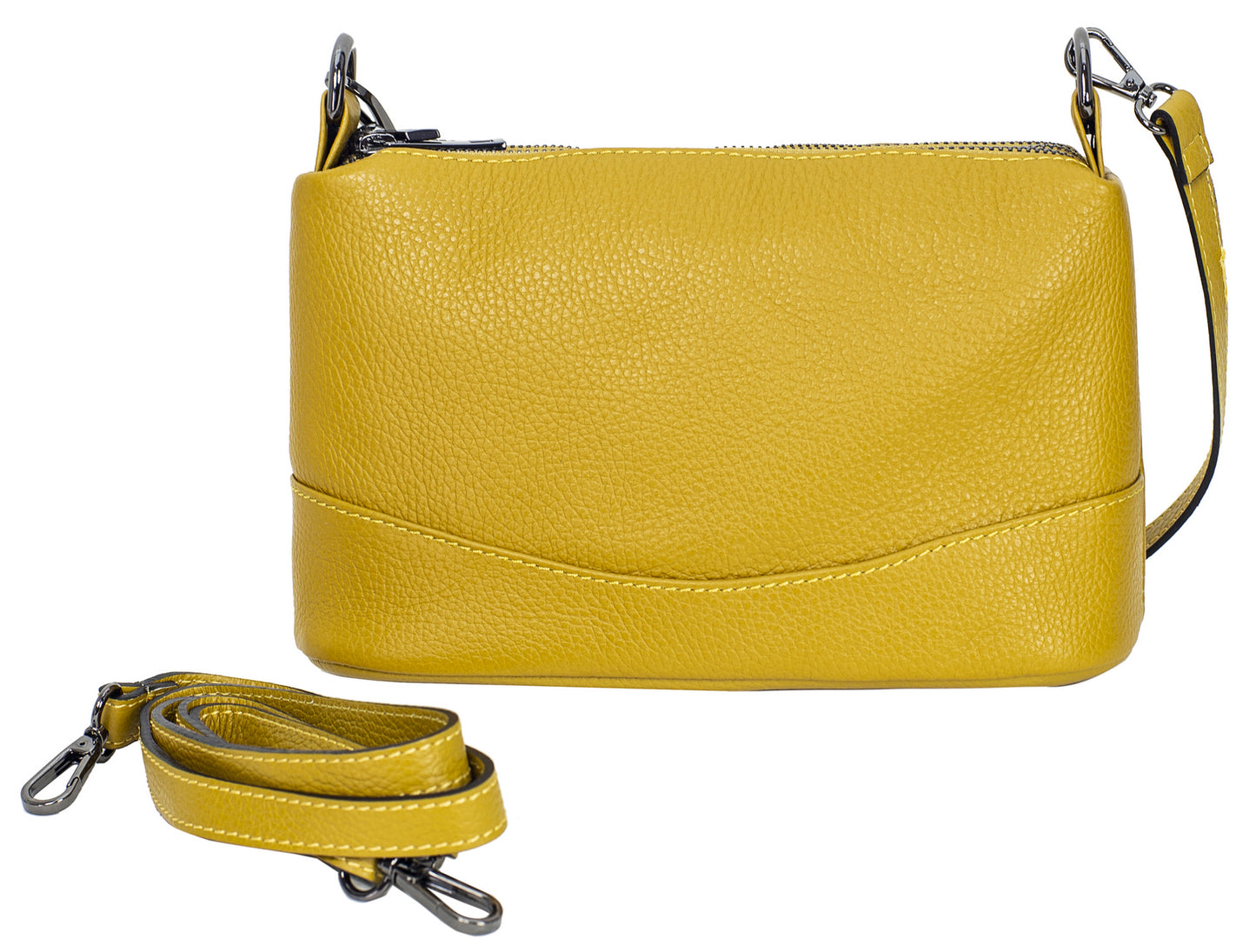 Sac bandoulière en cuir femme Camille - Valencia Paris