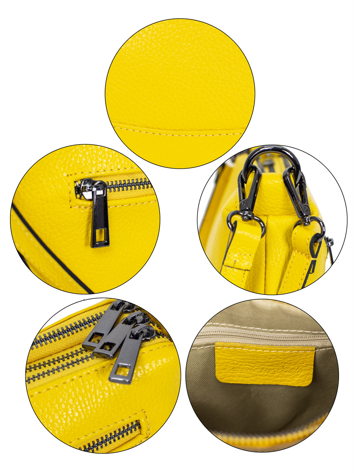 Sac bandoulière en cuir femme Camille - Valencia Paris