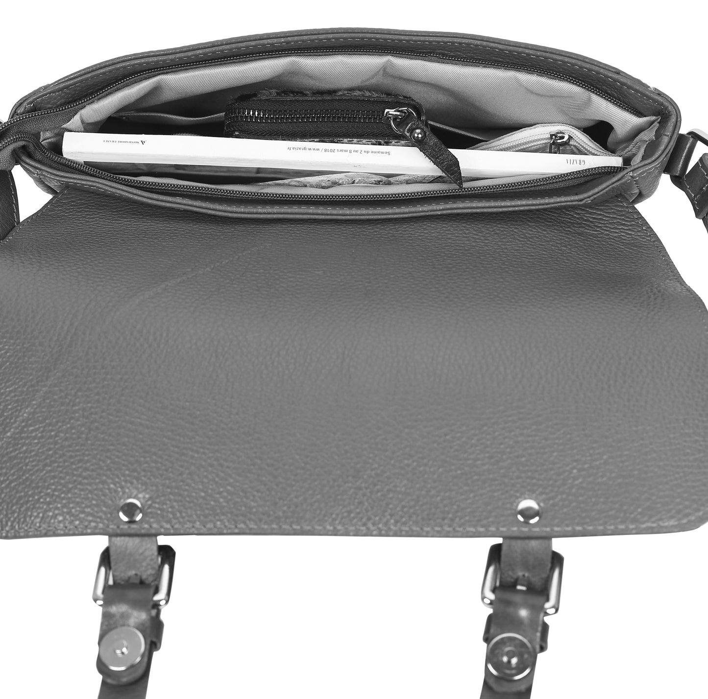 Sac bandoulière en cuir pour femme Colette - Valencia Paris