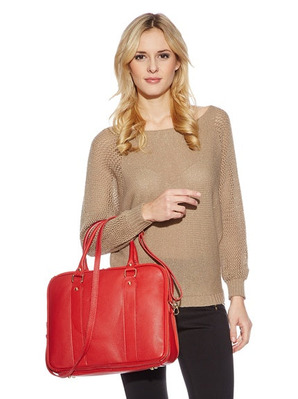 Sac porte documents en cuir Dominique - Valencia Paris