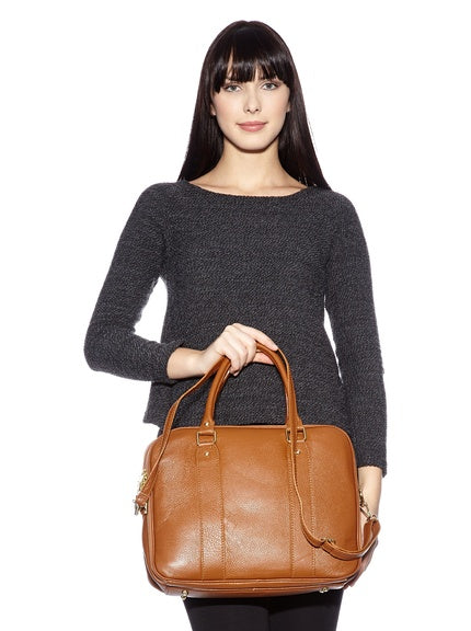 Sac porte documents en cuir Dominique - Valencia Paris