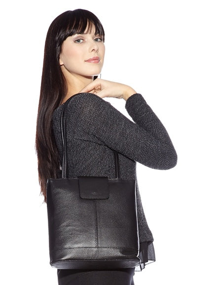 Sac à dos et sac bandoulièreen cuir Edith - Valencia Paris