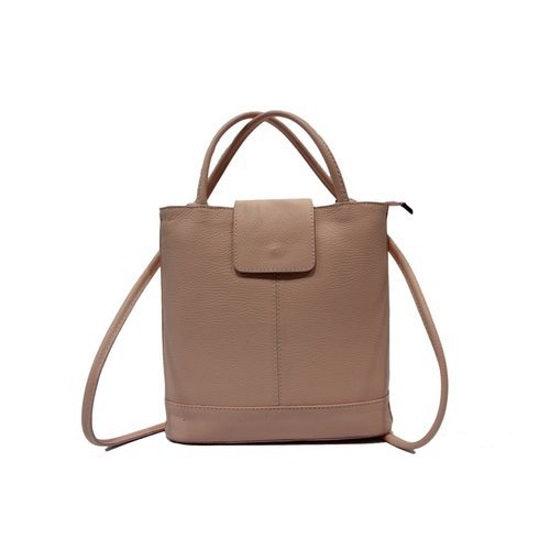 Sac à dos et sac bandoulièreen cuir Edith - Valencia Paris