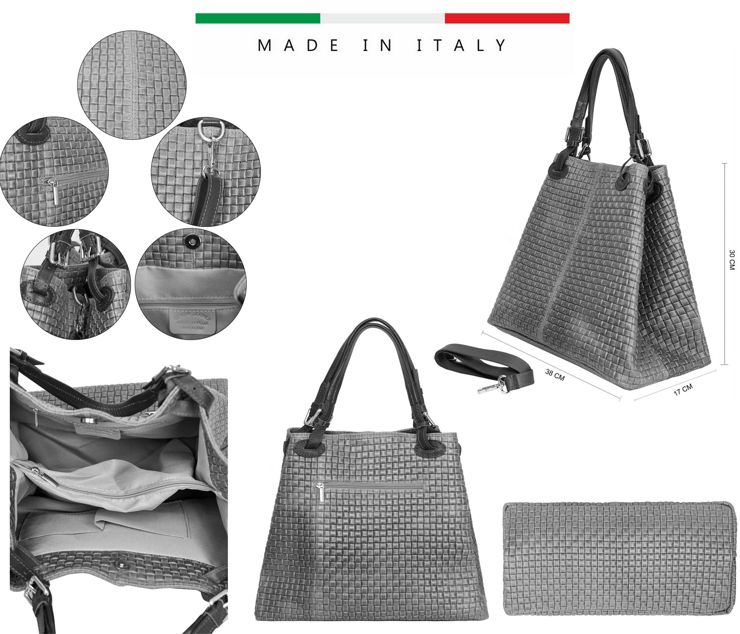 Sac cabas cuir femme Janet - Valencia Paris