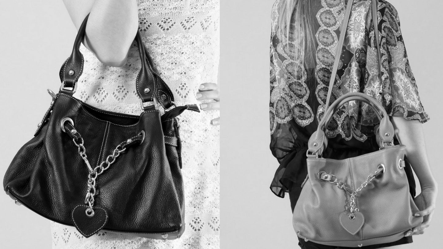 Sac à main en cuir Jeannine - Valencia Paris