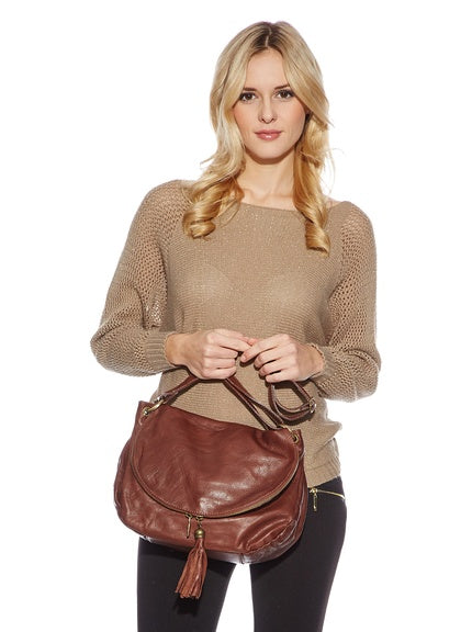 Sac bandoulière en cuir souple Juliette - Valencia Paris