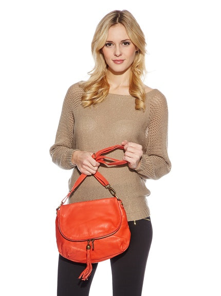 Sac bandoulière en cuir souple Juliette - Valencia Paris