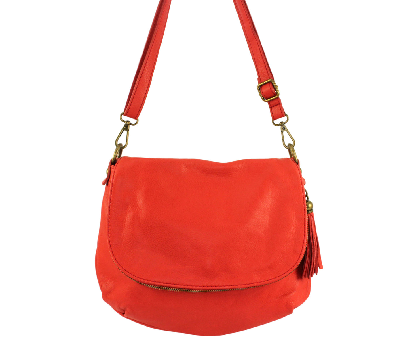 Sac bandoulière en cuir souple Juliette - Valencia Paris