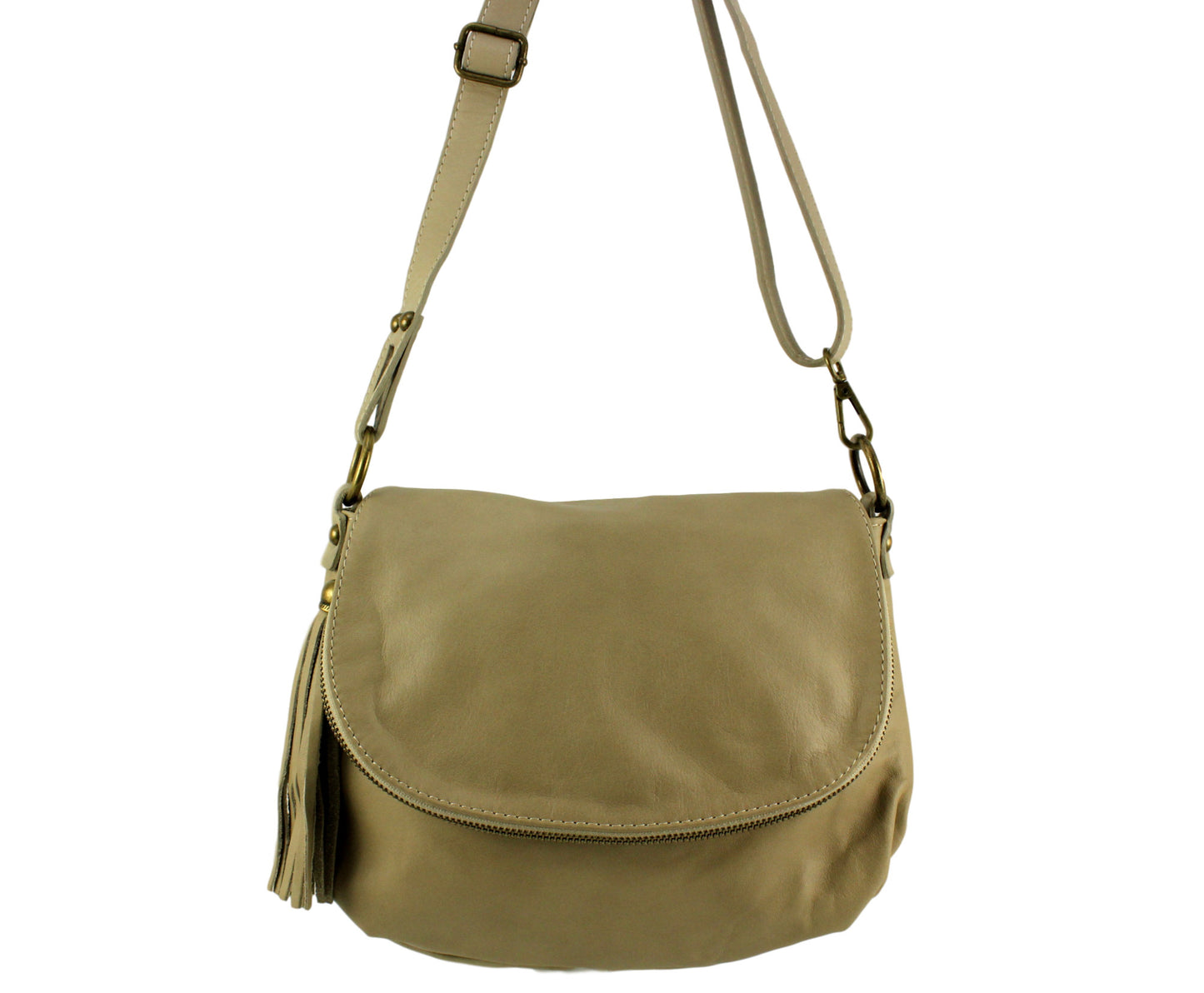 Sac bandoulière en cuir souple Juliette - Valencia Paris