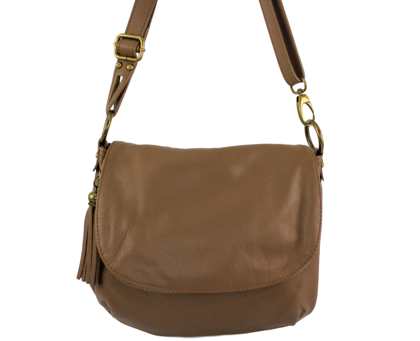 Sac bandoulière en cuir souple Juliette - Valencia Paris