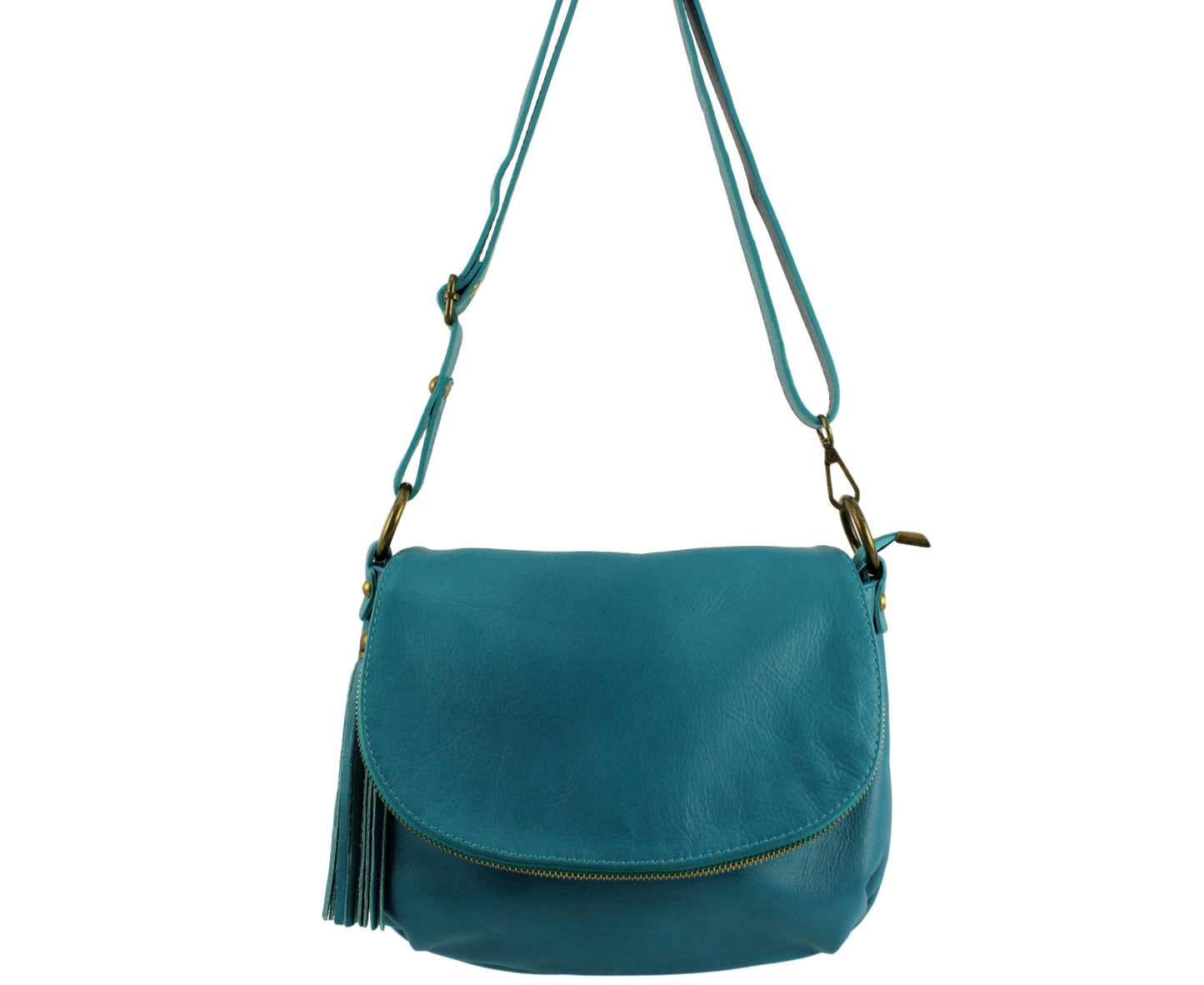 Sac bandoulière en cuir souple Juliette - Valencia Paris