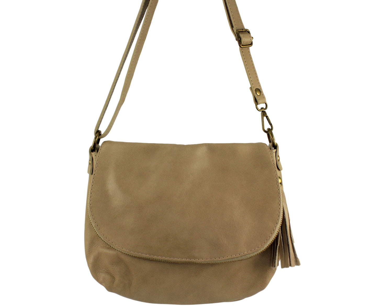 Sac bandoulière en cuir souple Juliette - Valencia Paris