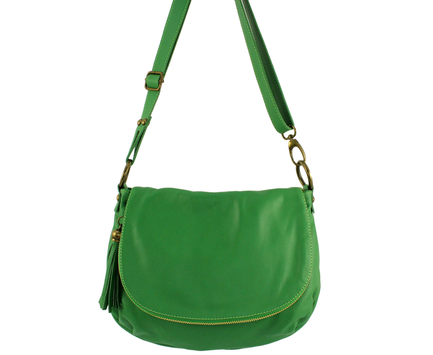 Sac bandoulière en cuir souple Juliette - Valencia Paris