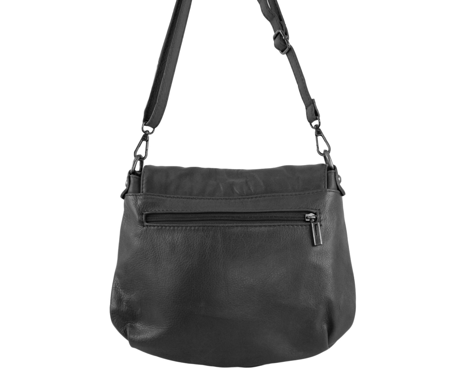 Sac bandoulière en cuir souple Juliette - Valencia Paris