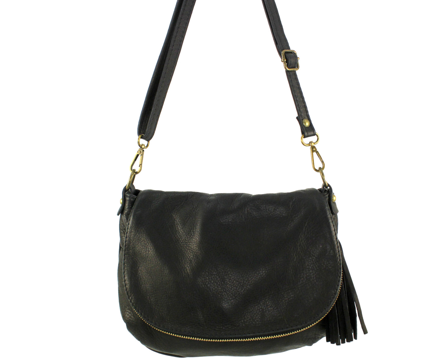 Sac bandoulière en cuir souple Juliette - Valencia Paris