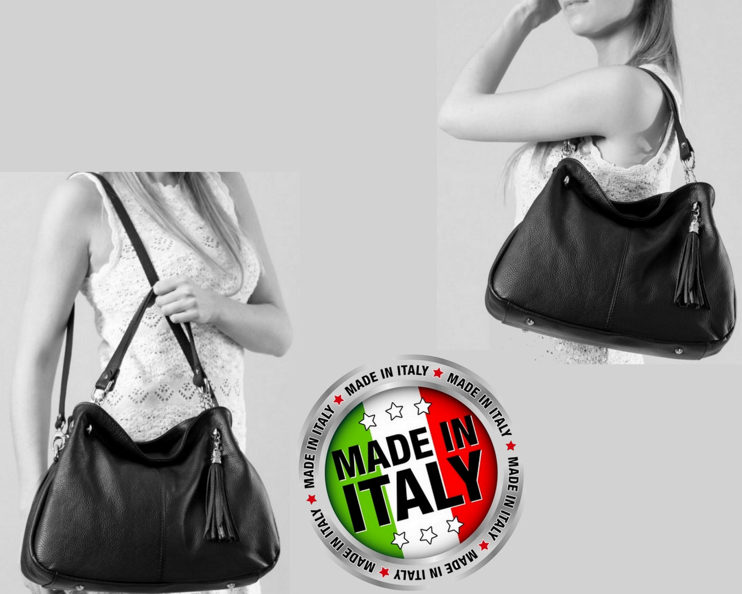 Sac bandouliere en cuir Mademoiselle - Valencia Paris