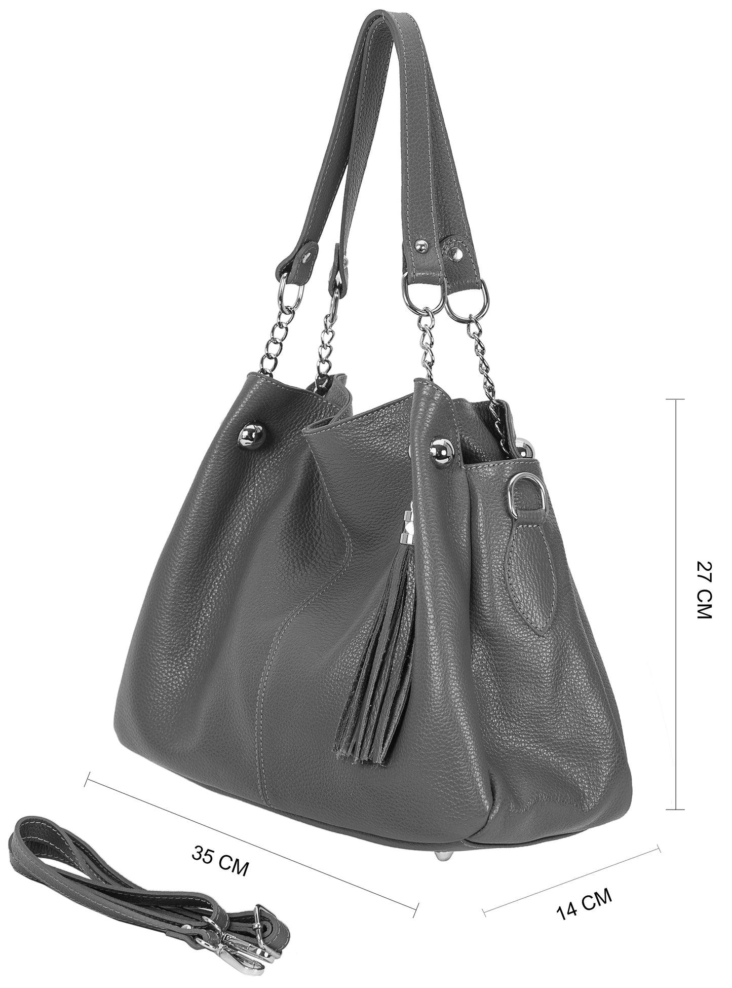 Sac bandouliere en cuir Mademoiselle - Valencia Paris