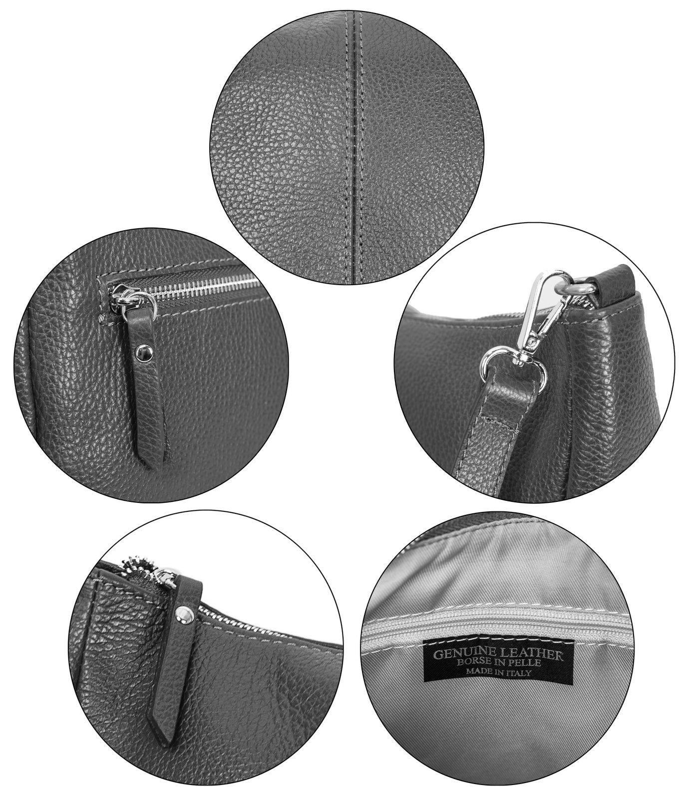 Sac bandoulière en cuir Sabrina - VALENCIA PARIS