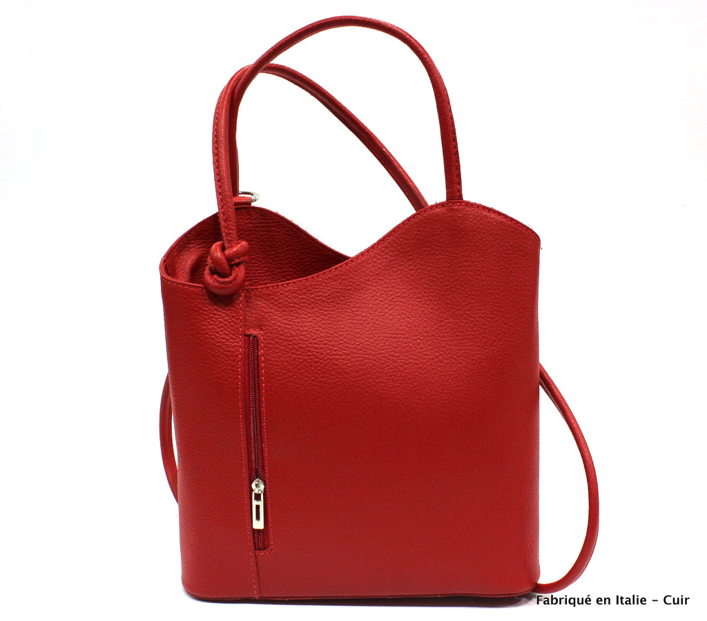 Sac à dos et sac à main en cuir Véronique - Valencia Paris