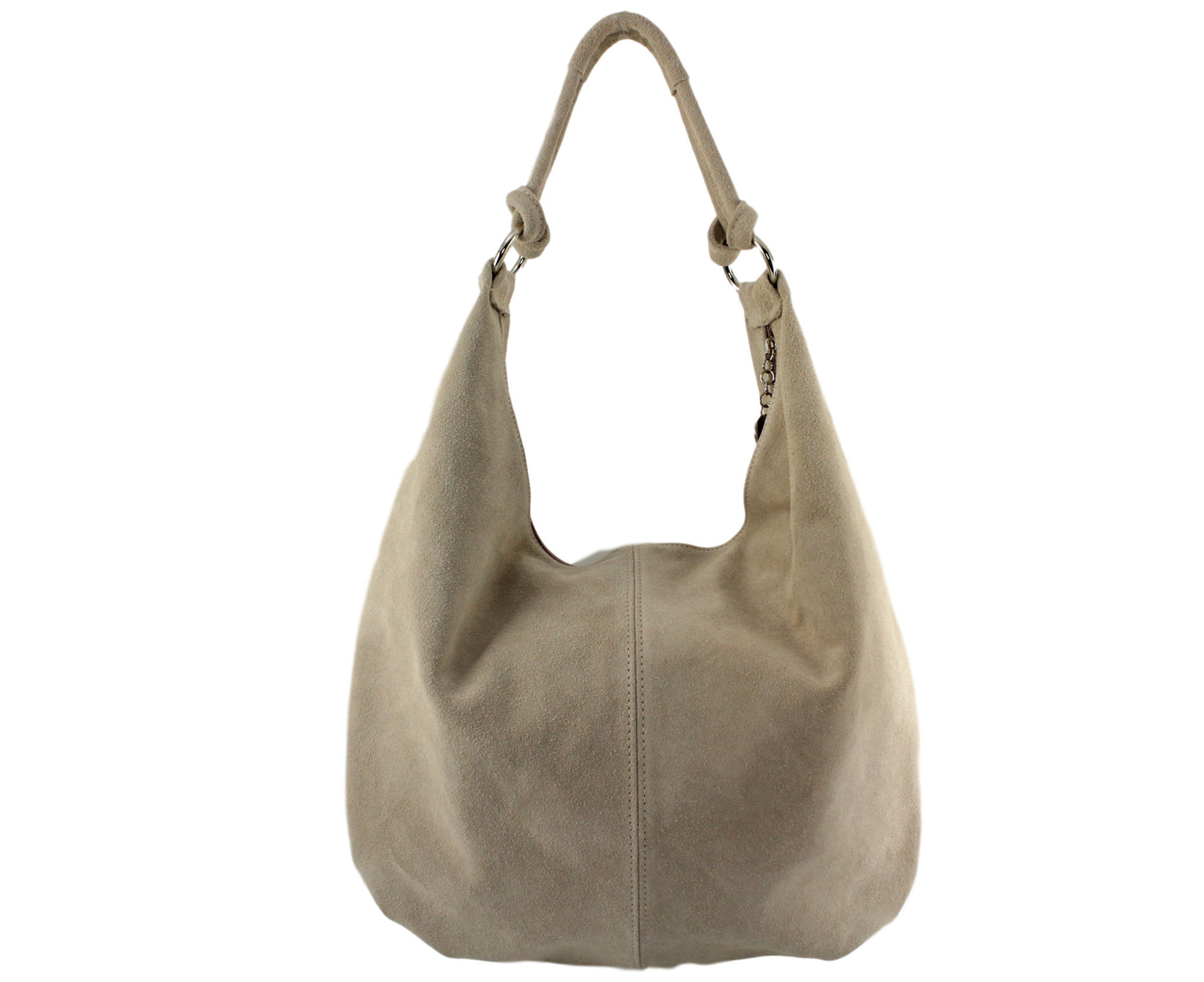 Sac porté épaule femme en daim Jade - VALENCIA PARIS