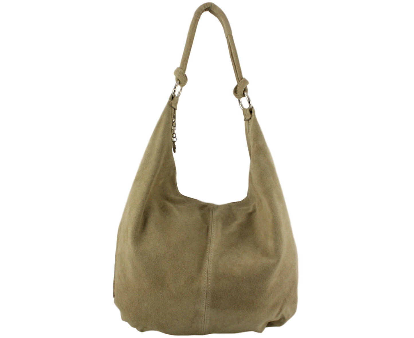 Sac porté épaule femme en daim Jade - VALENCIA PARIS