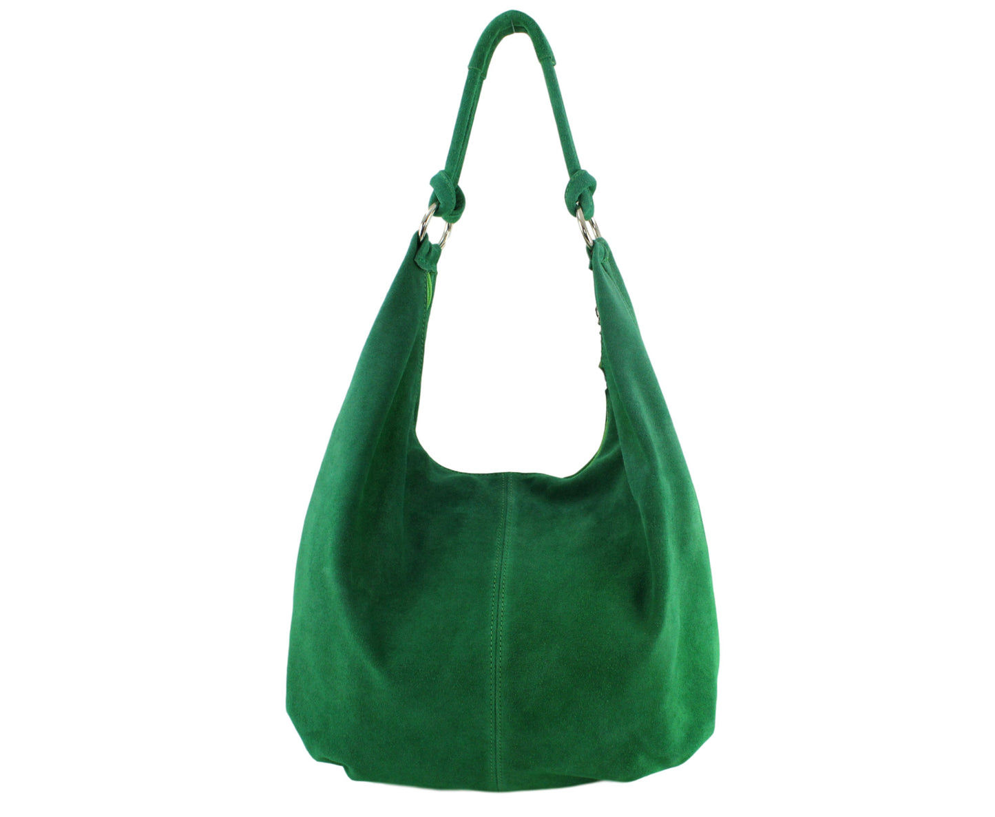 Sac porté épaule femme en daim Jade - VALENCIA PARIS