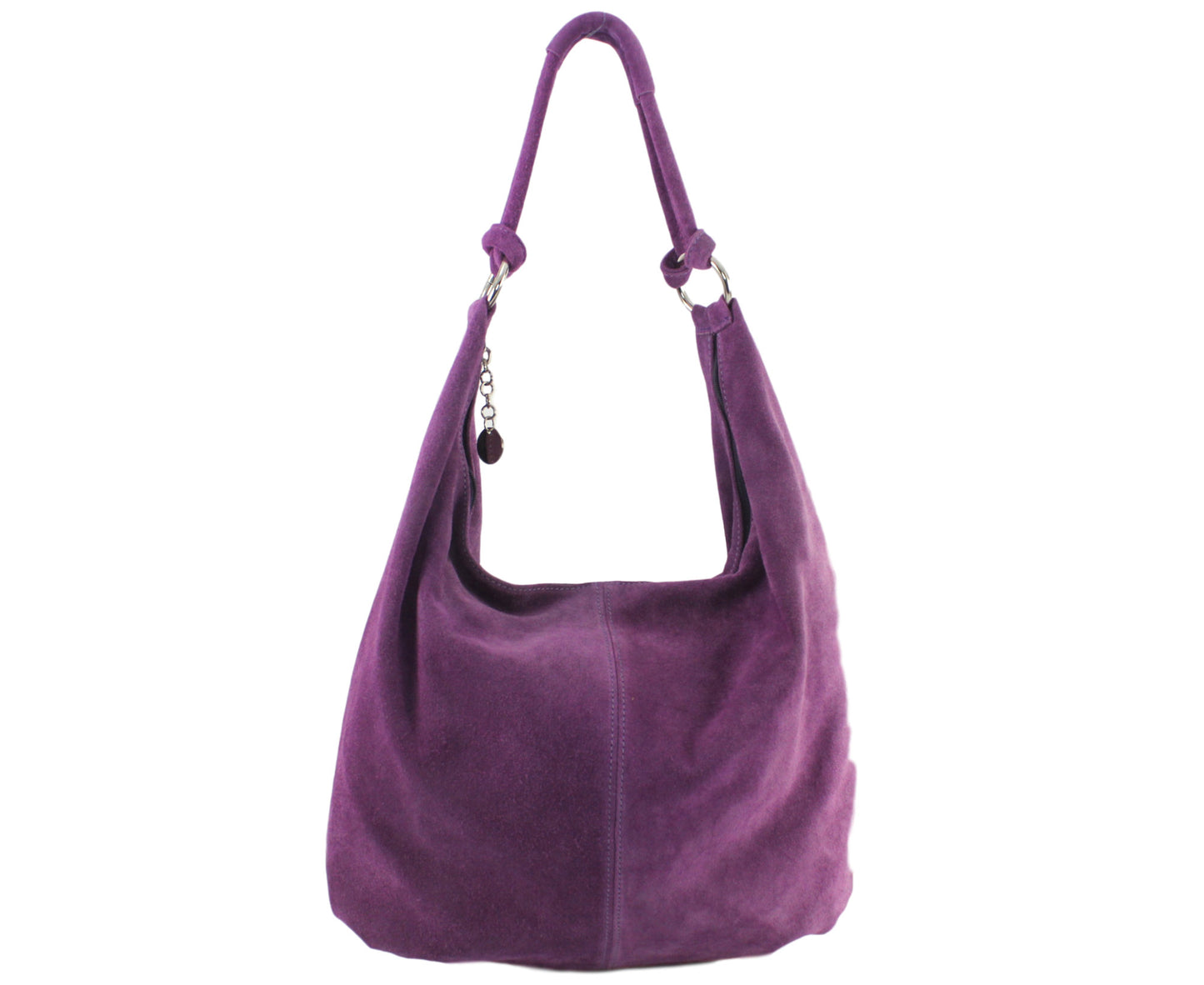 Sac porté épaule femme en daim Jade - VALENCIA PARIS