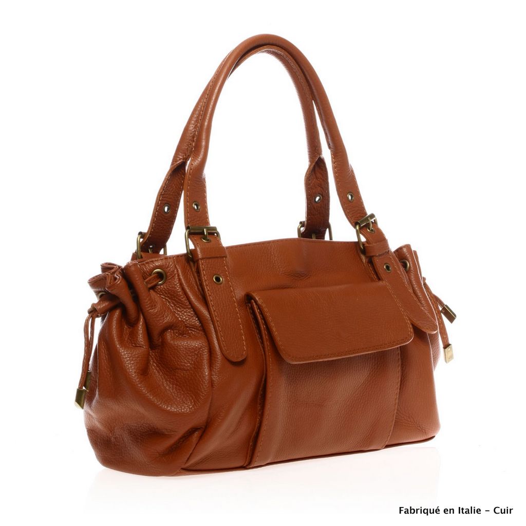 Sac à main cuir Agate - Valencia Paris