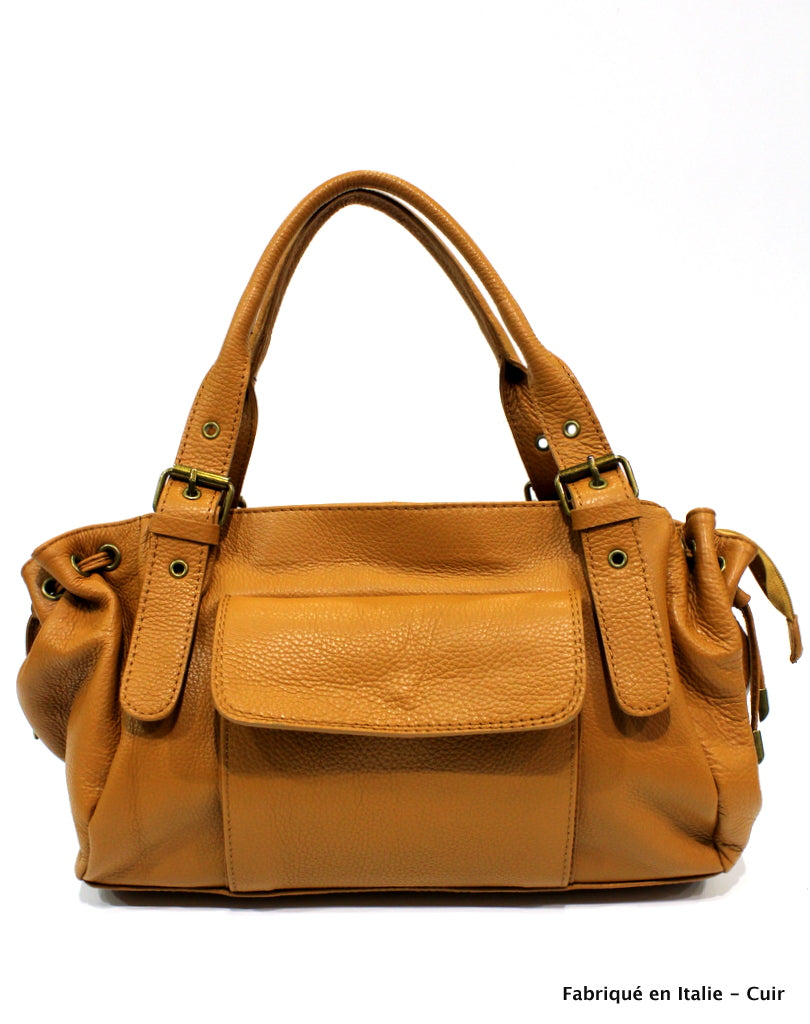 Sac à main cuir Agate - Valencia Paris