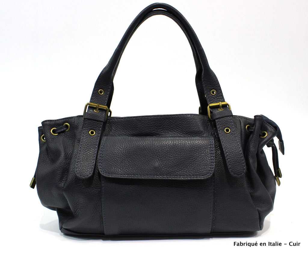 Sac à main cuir Agate - Valencia Paris