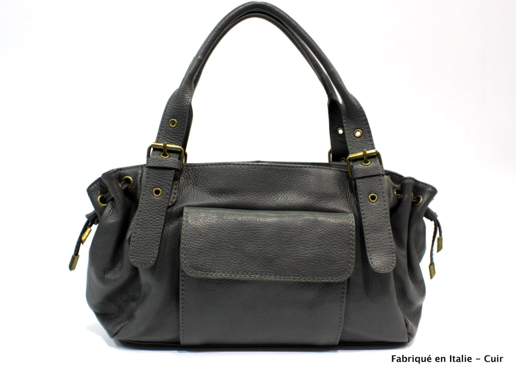 Sac à main cuir Agate - Valencia Paris