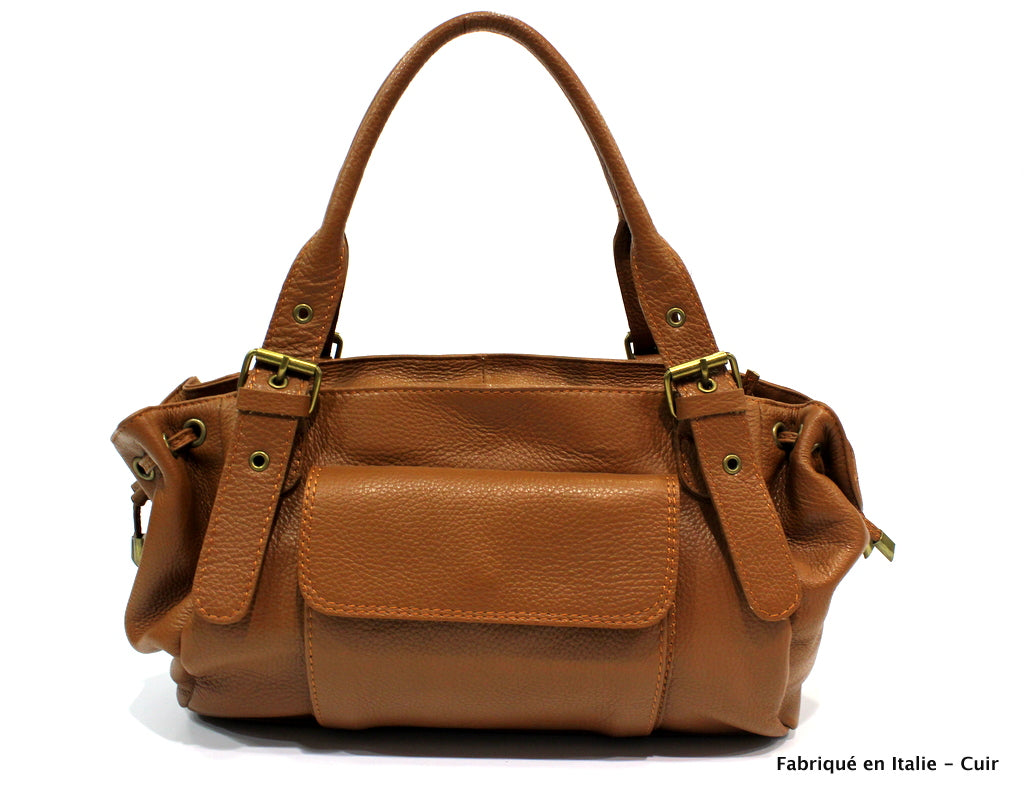 Sac à main cuir Agate - Valencia Paris