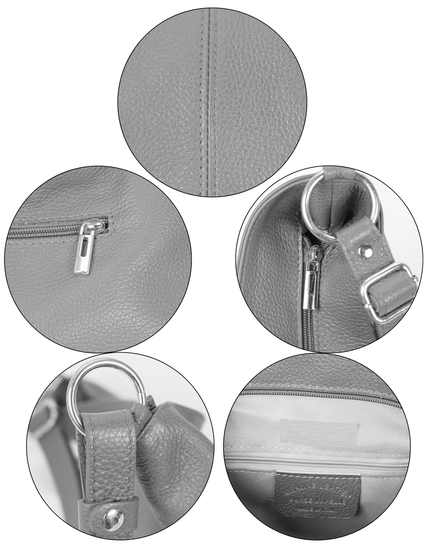 Sac bandoulière cuir femme Angeline - Valencia Paris