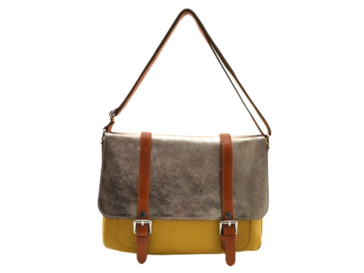 Sac bandoulière en cuir Bali - VALENCIA PARIS