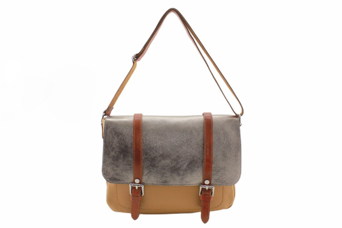 Sac bandoulière en cuir Bali - VALENCIA PARIS