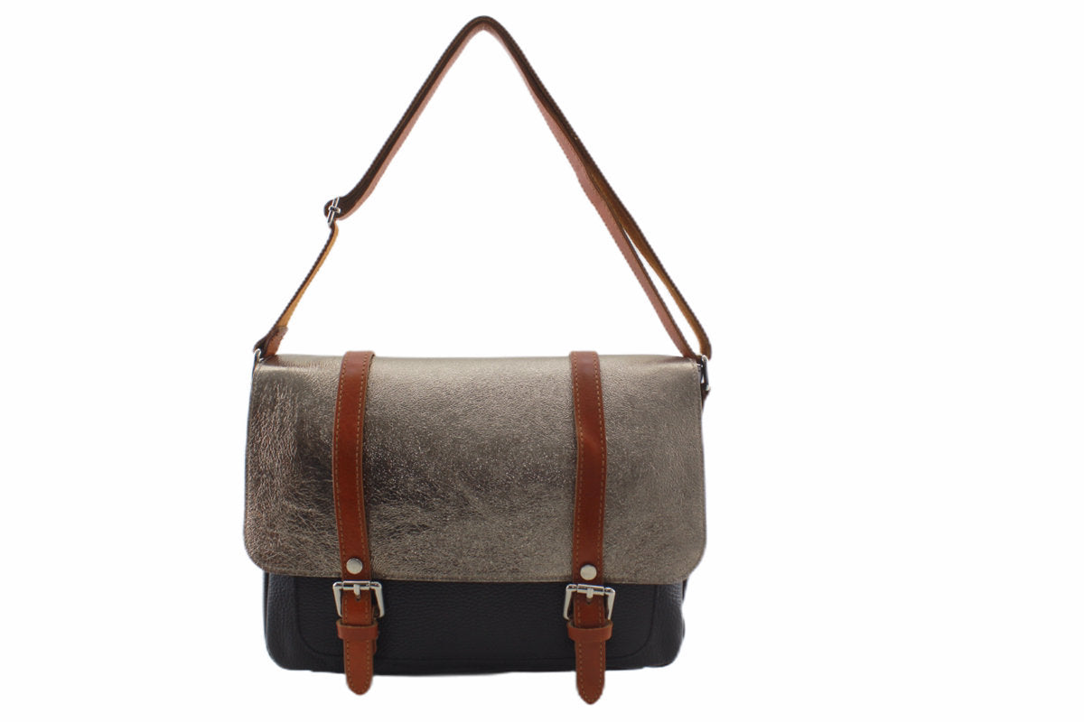 Sac bandoulière en cuir Bali - VALENCIA PARIS