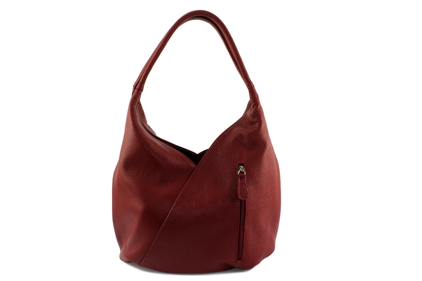 Sac porté épaule en cuir Brigitte - Valencia Paris