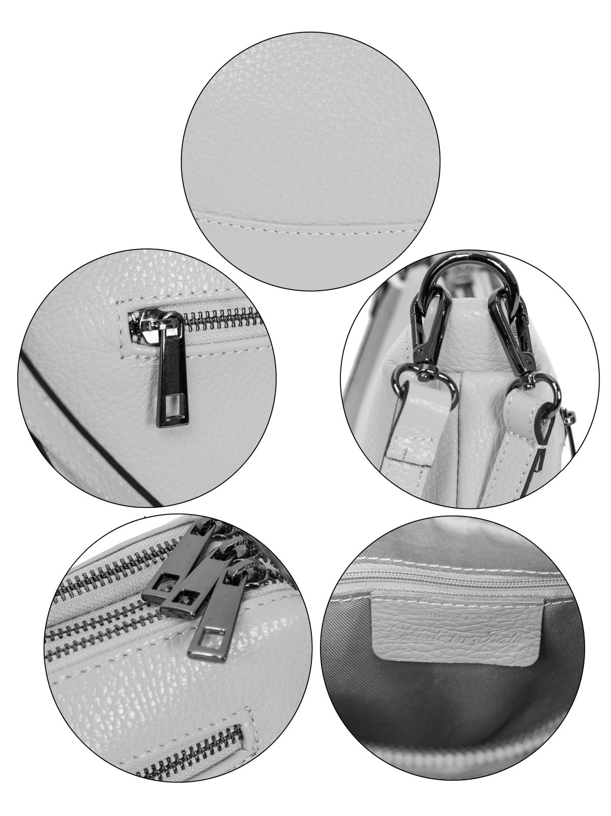 Sac bandoulière en cuir femme Camille - Valencia Paris